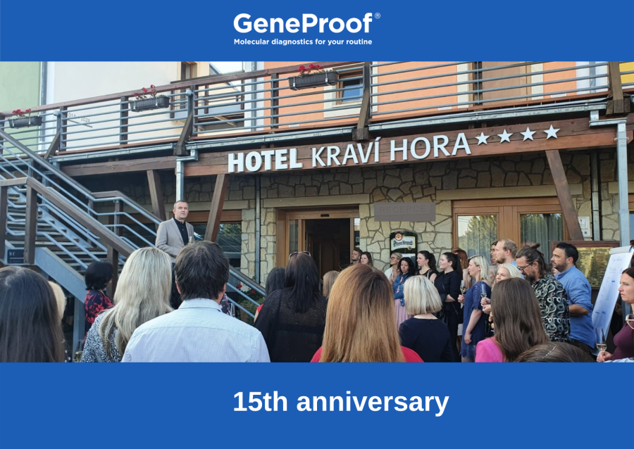 GeneProof 15 years on the market